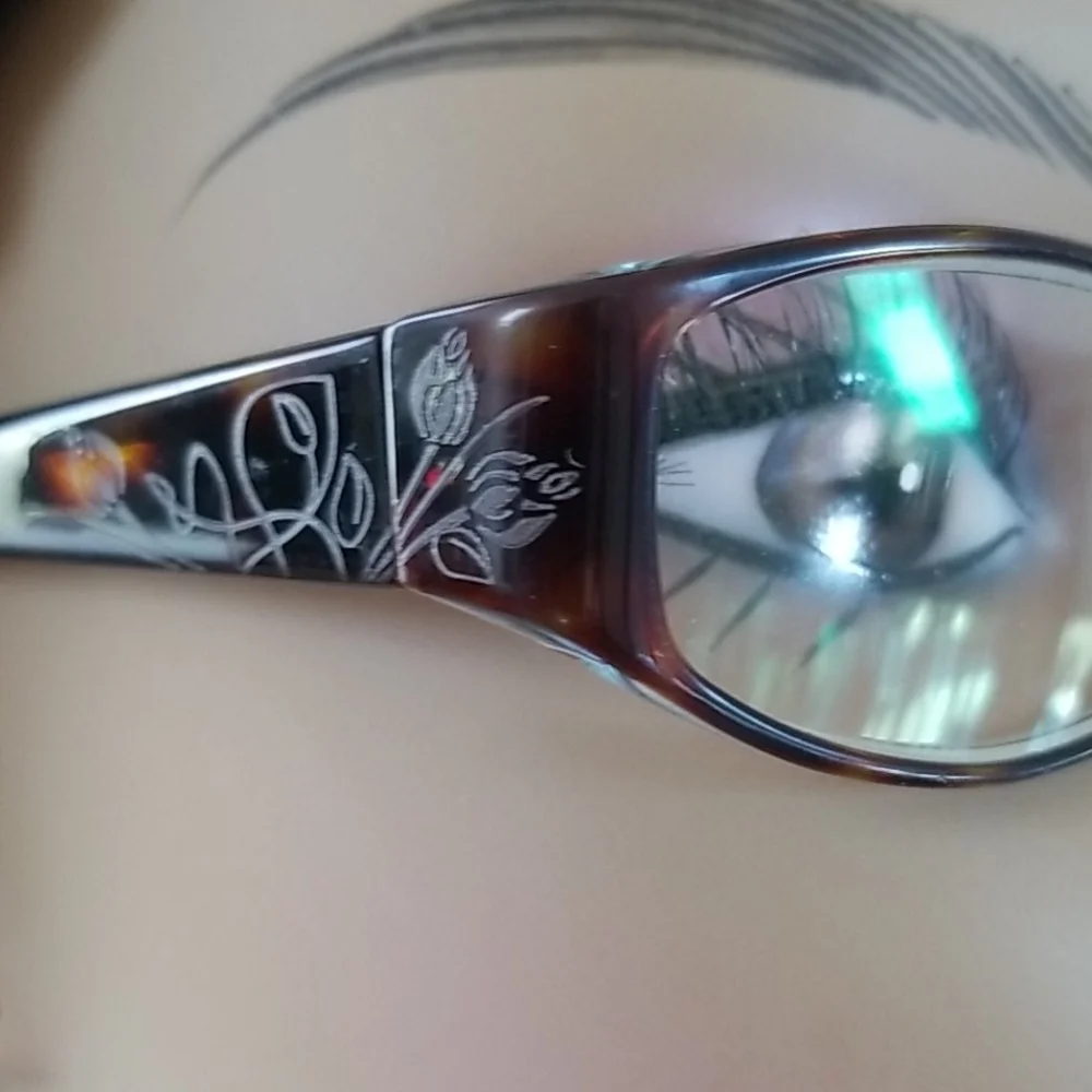 Bulova Galena Eyeglass Tortoise/Blue Frames